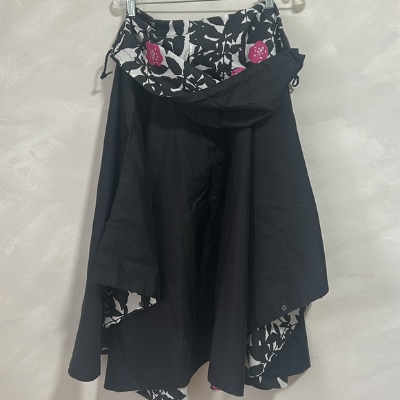 Marimekko Rain Poncho Womens One Size Polka Dot Reversible Hooded Cape Raincoat - Picture 6 of 7